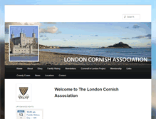 Tablet Screenshot of londoncornish.co.uk